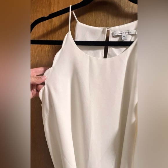 Naked Zebra White Sheath Dress | Luxury | Lightweight | Flowy | Feminine - Picture 4 of 10